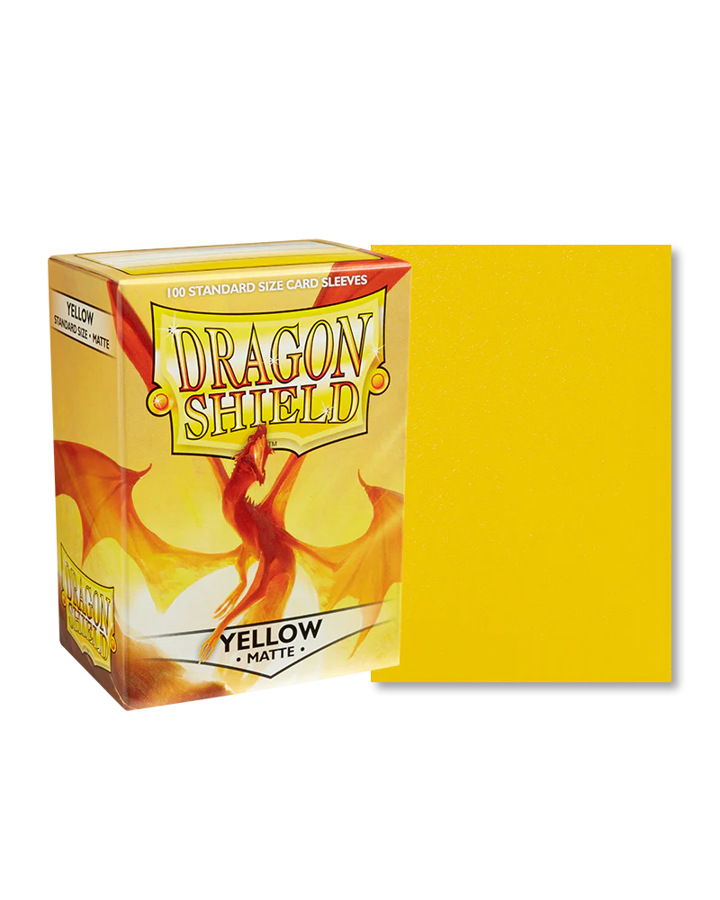 DRAGON SHIELD - 100CT STANDARD SIZE - ASSORTED COLOURS