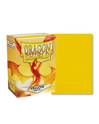DRAGON SHIELD - 100CT STANDARD SIZE - ASSORTED COLOURS