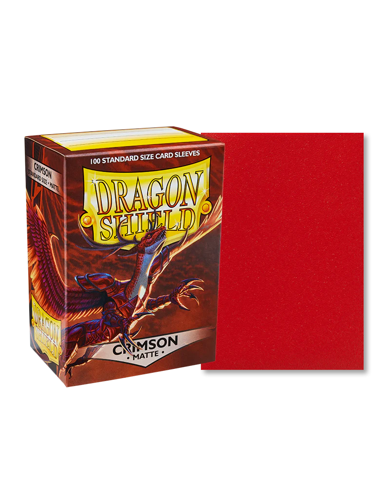 DRAGON SHIELD - 100CT STANDARD SIZE - ASSORTED COLOURS