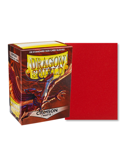 DRAGON SHIELD - 100CT STANDARD SIZE - ASSORTED COLOURS