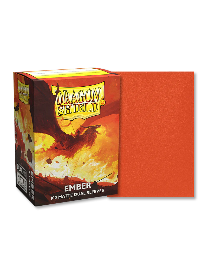 DRAGON SHIELD - 100CT STANDARD SIZE - ASSORTED COLOURS