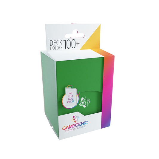 Deck Box: Deck Holder: Green (100 ct) (ML)