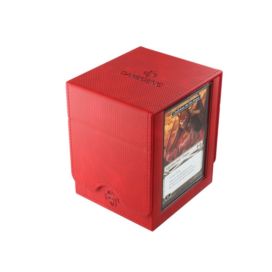 Deck Box: Squire Plus XL: Red (100 ct) (ML)