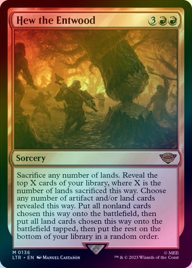 Hew the Entwood [The Lord of the Rings: Tales of Middle-Earth] - FOIL