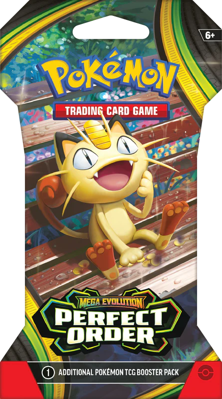 POKEMON TCG: MEGA EVOLUTION: PERFECT ORDER SLEEVED BOOSTER PACK