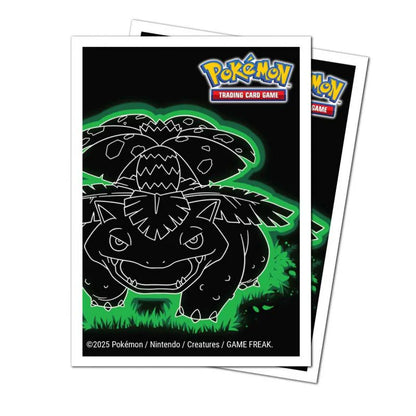 Pokemon Apex Deck Protector Neon Kanto Venusaur Card Sleeves (105 Count)