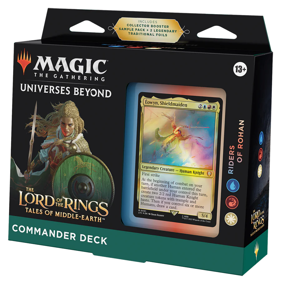 MTG - THE LORD OF THE RINGS: TALES OF MIDDLE-EARTH - COMMANDER DECK - RIDERS OF ROHAN