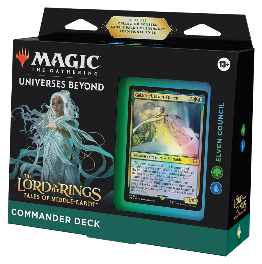MTG - THE LORD OF THE RINGS: TALES OF MIDDLE-EARTH - COMMANDER DECK - ELVEN COUNCIL