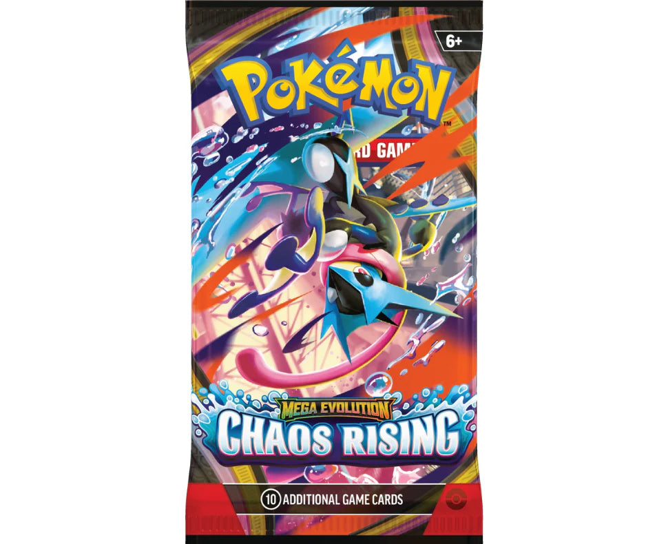 POKEMON: MEGA EVOLUTION CHAOS RISING BOOSTER PACK