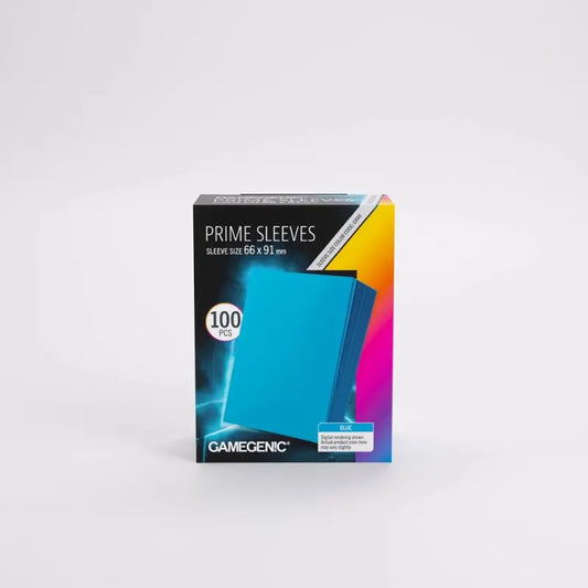Gamegenic - Prime Sleeves Blue - 66 x 91 mm (100)