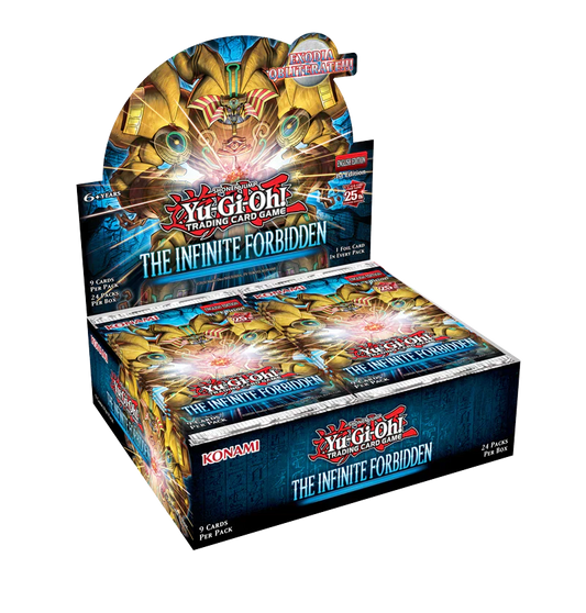 Yu-Gi-Oh! TCG: THE INFINITE FORBIDDEN BOOSTER BOX - 1ST EDITION (PRE-ORDER)