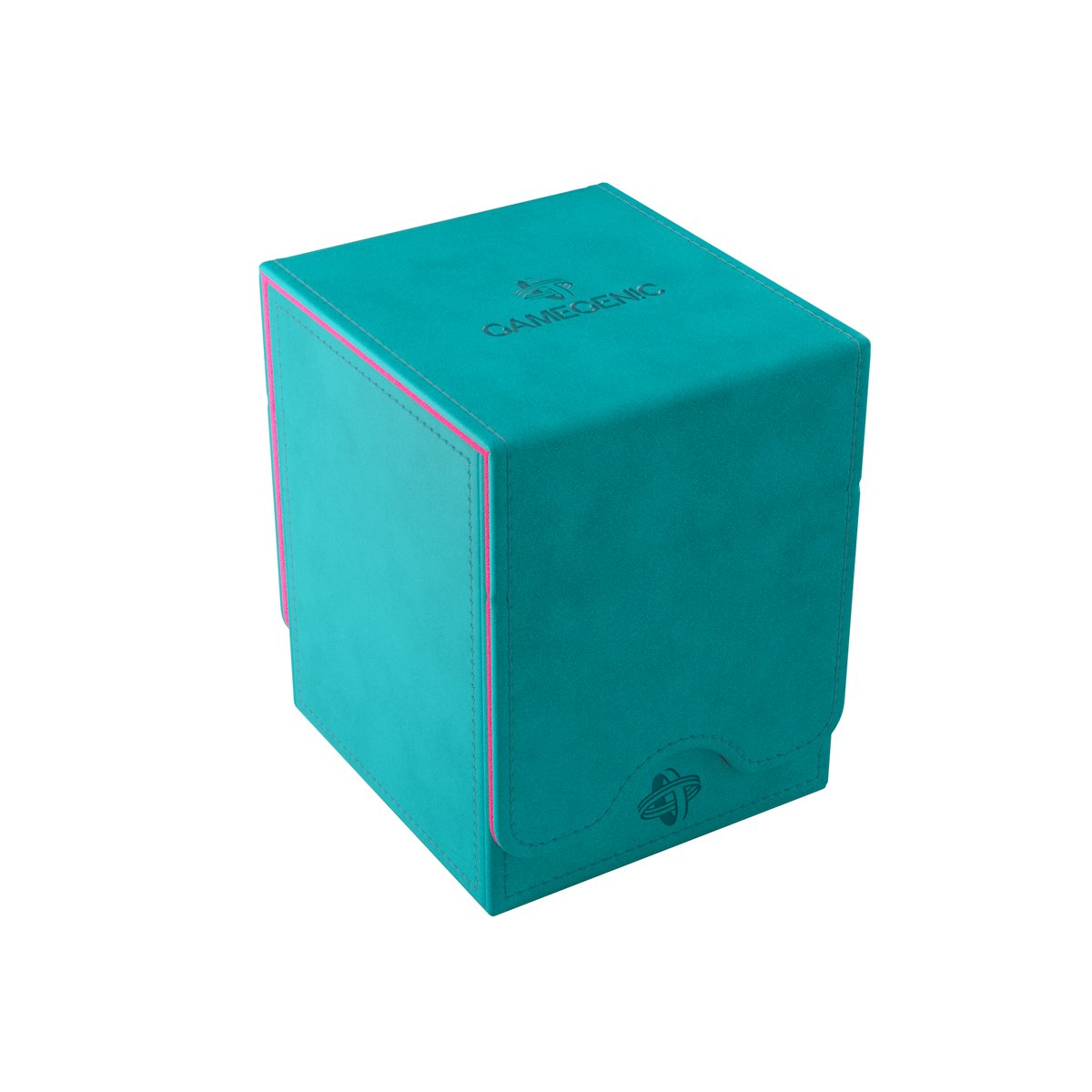 Deck Box: Squire XL: Teal/Pink (100 ct) (ML)