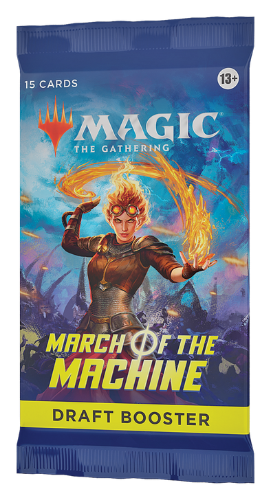 MAGIC THE GATHERING: MARCH OF THE MACHINE - ENGLISH DRAFT BOOSTER PACK