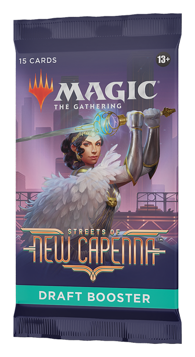 MAGIC THE GATHERING: STREETS OF NEW CAPENNA - ENGLISH DRAFT BOOSTER PACK