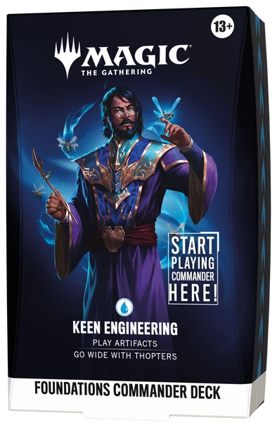 MTG - Foundations Commander Deck - Keen Engineering