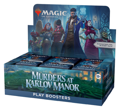 MAGIC THE GATHERING: MURDERS AT KARLOV MANOR - PLAY BOOSTER BOX