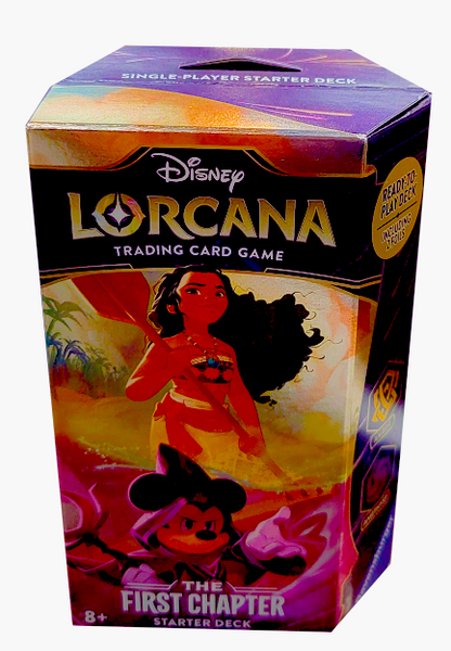 DISNEY LORCANA: THE FIRST CHAPTER - STARTER SINGLE DECKS The Upper Hand DISNEY LORCANA: THE FIRST CHAPTER - STARTER SINGLE DECKS The Upper Hand