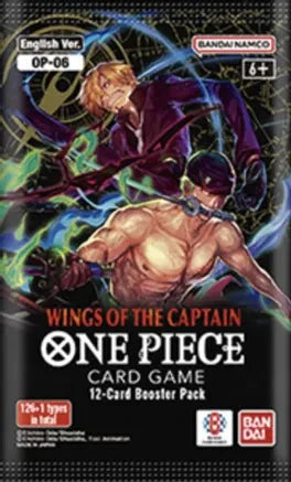 ONE PIECE CARD GAME OP-06 WINGS OF THE CAPTAIN BOOSTER PACK
