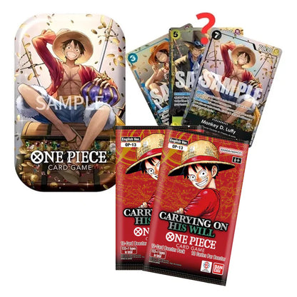 One Piece TCG Tin Pack Set Vol. 2-2 Packs (Random Art)