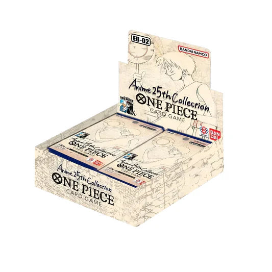 One Piece Card Game: EB-O2 Extra Booster Box (Anime 25th Collection)