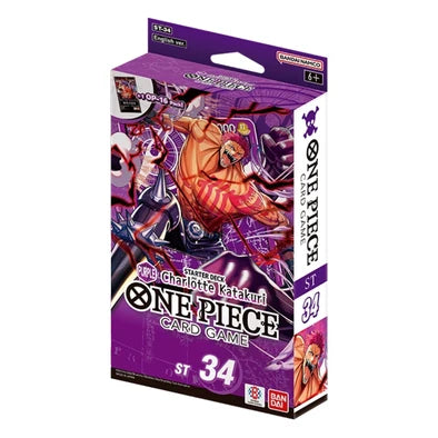 One Piece Card Game - Starter Deck - Charlotte Katakuri - ST34