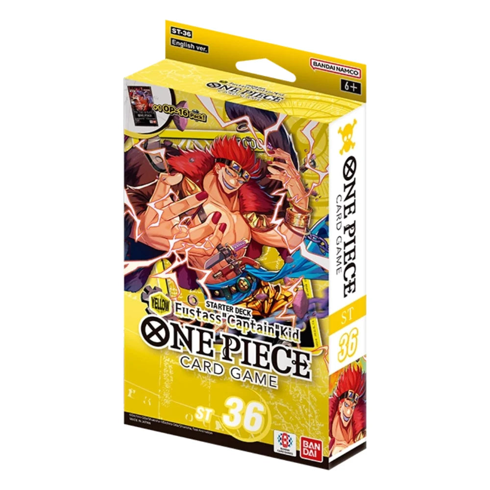 One Piece Card Game - Starter Deck - Eustass "Captain" Kid - ST36 (Pre-Order)