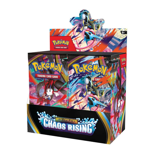 POKEMON TCG: MEGA EVOLUTION: CHAOS RISING BOOSTER BOX