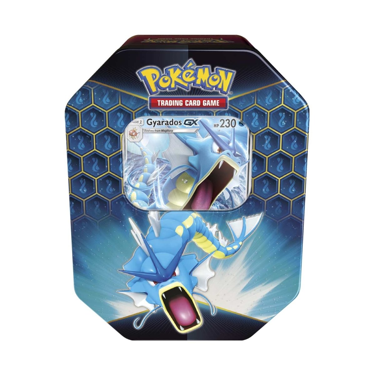 Hidden Fates Gyarados GX Tin