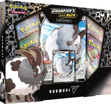 Pokemon Champion's Path Dubwool V Collection