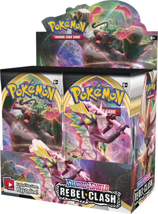 POKEMON TCG: SWORD & SHIELD - REBEL CLASH - BOOSTER BOX