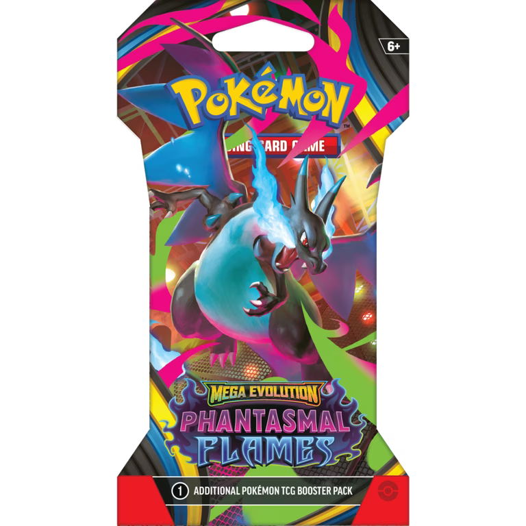 Pokémon TCG: Mega Evolution: Phantasmal Flames: Sleeved Booster Pack