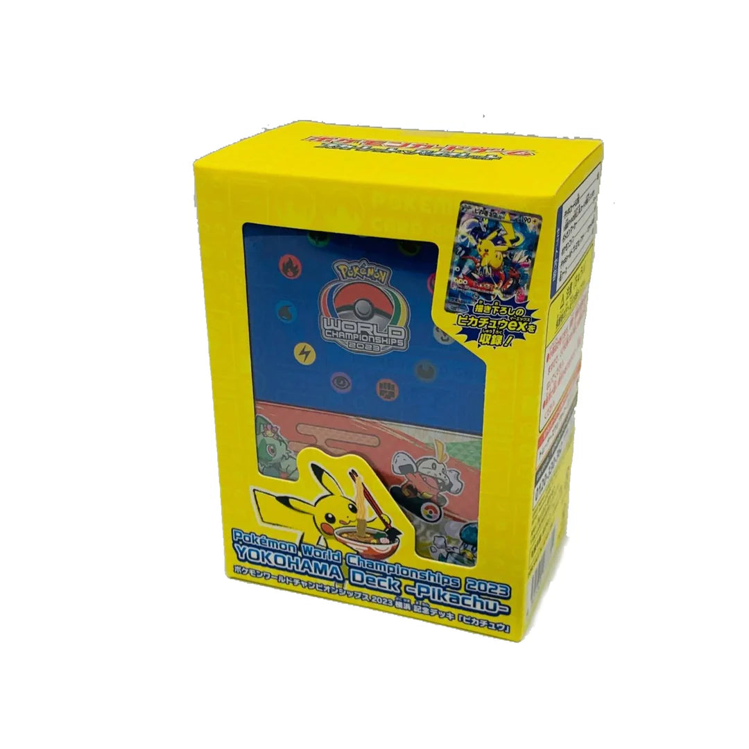 POKÉMON TCG: Pokemon World Championships 2023 Yokohama Deck Pikachu Promo Card