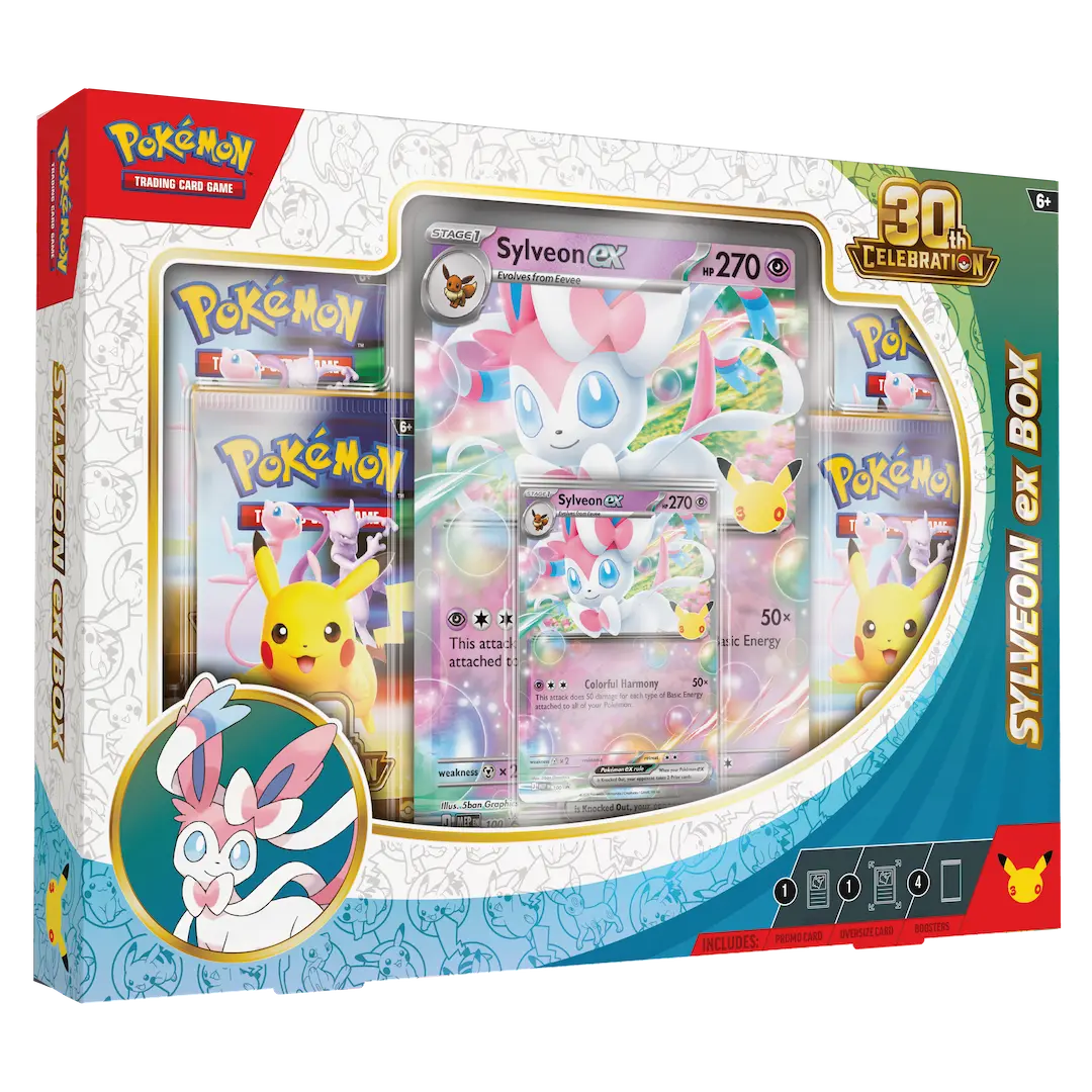 30th Anniversary Sylveon EX Collection box (LIMIT 1 PER PERSON) (PRE-ORDER)