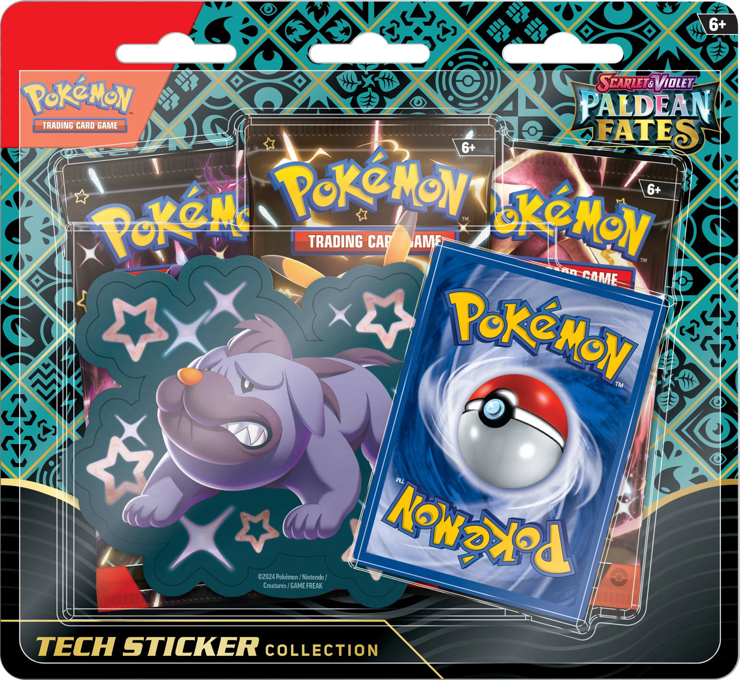 Pokemon TCG: Paldean Fates Sticker Collection
