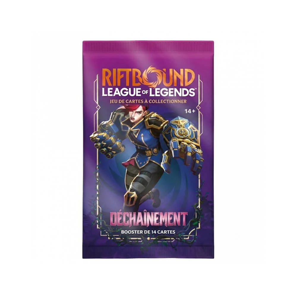 League of Legends Riftbound TCG: Dechainement Booster Pack - FRENCH (Unleashed)