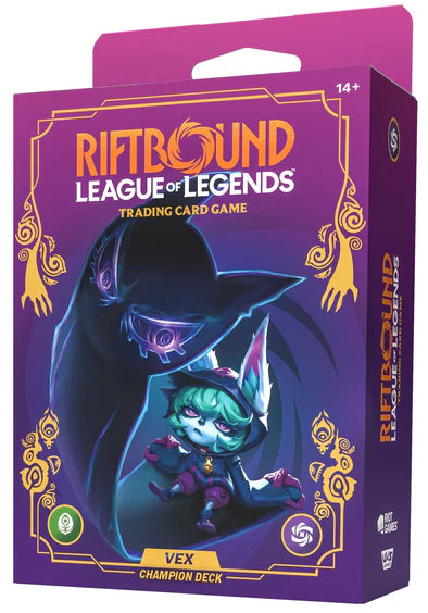 League of Legends Riftbound TCG: Unleashed Champion Deck Vex