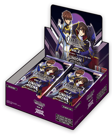 Union Arena TCG: Code Geass Lelouch of the Rebllion Vol.2 Booster Box
