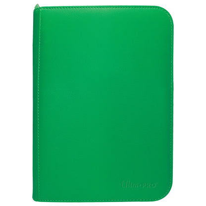 Ultra Pro - 4 Pocket Vivid Zip Pro Binder - Various Colours