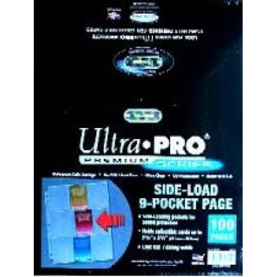 Ultra Pro: 9 Pocket Sideloading Pages - 100ct