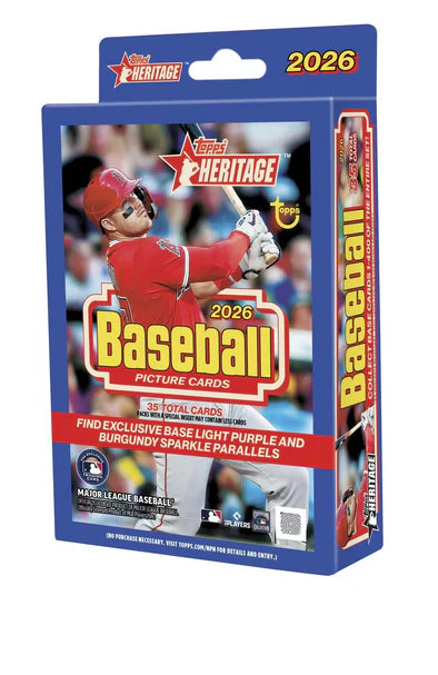 2026 Heritage Baseball Hanger Box