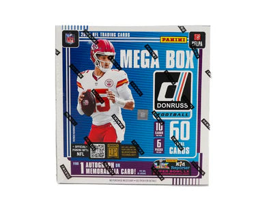2025 Panini Donruss Football Trading Cards Mega Box