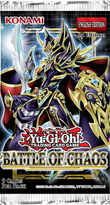 YU-GI-OH!: BATTLE OF CHAOS BOOSTER PACK (1ST EDITION)