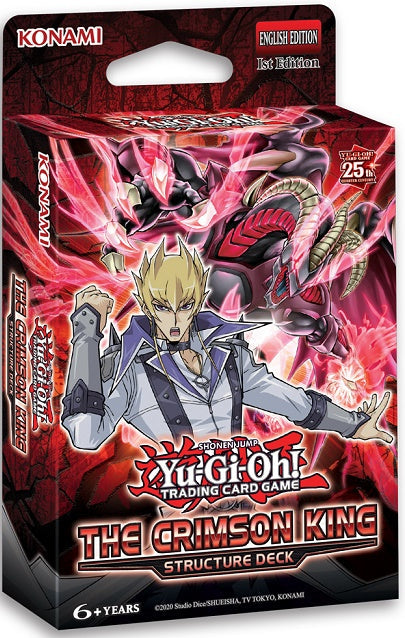 YU-GI-OH!: STRUCTURE DECK - THE CRIMSON KING - 1ST EDITION