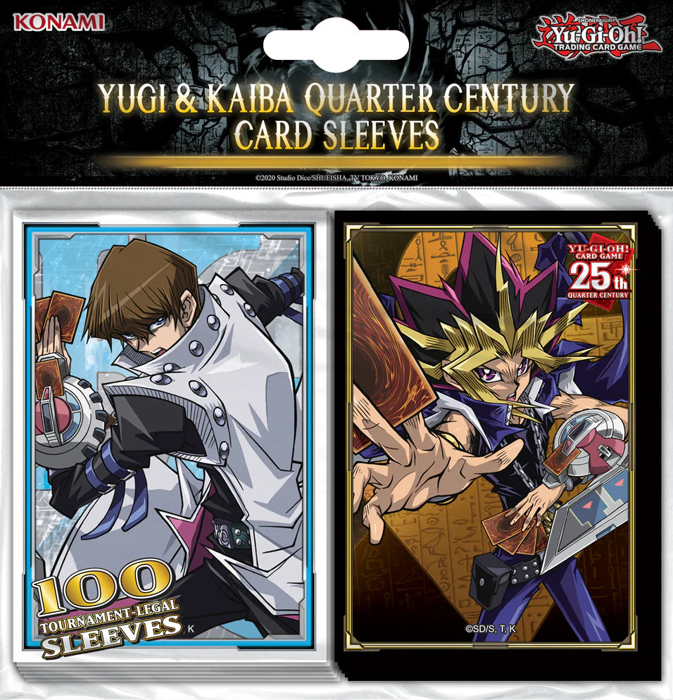 YU-Gi-OH!: Yugi and Kaiba Quarter Century - Sleeves