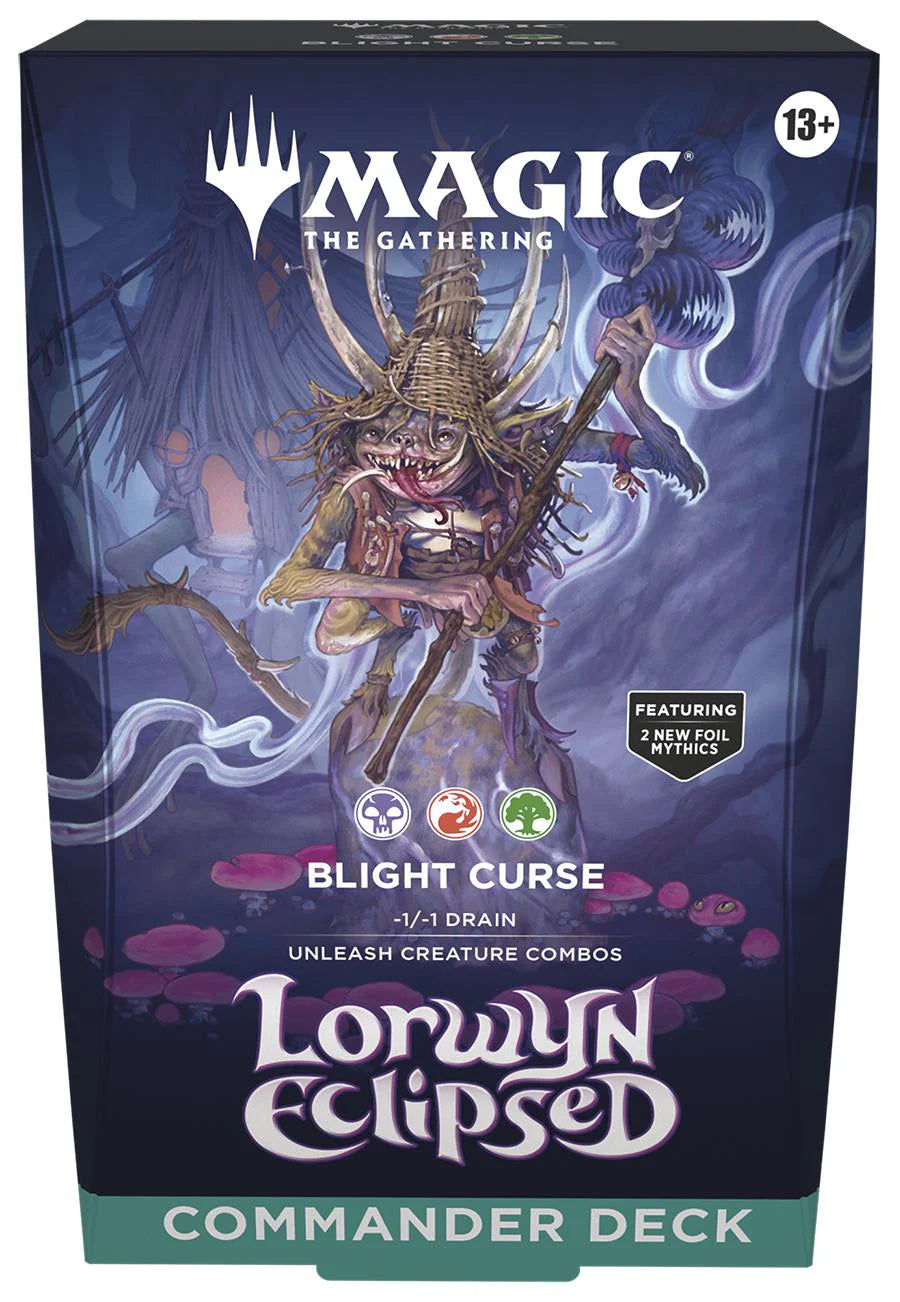 mtg lorwyn eclipsed commander deck - blight curse