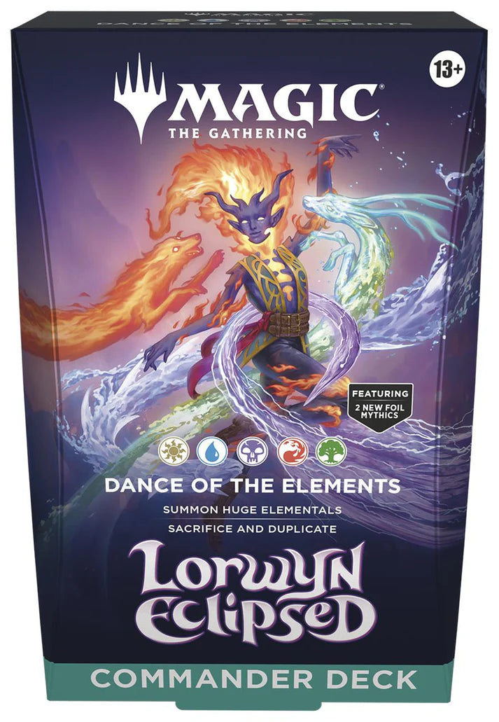 mtg Lorwyn Eclipsed commander deck - dance of the elements