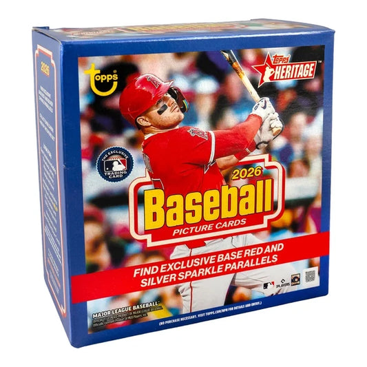 2026 Topps Heritage Baseball Mega Box