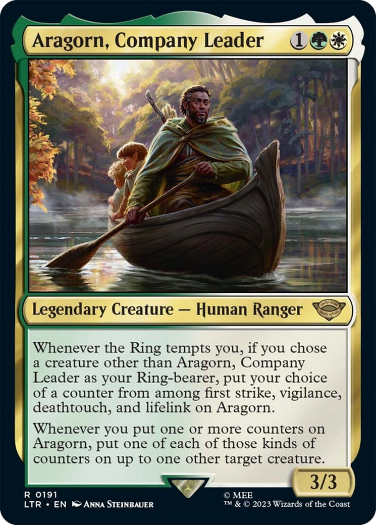 Aragorn, Company Leader [The Lord of the Rings: Tales of Middle-Earth] - FOIL