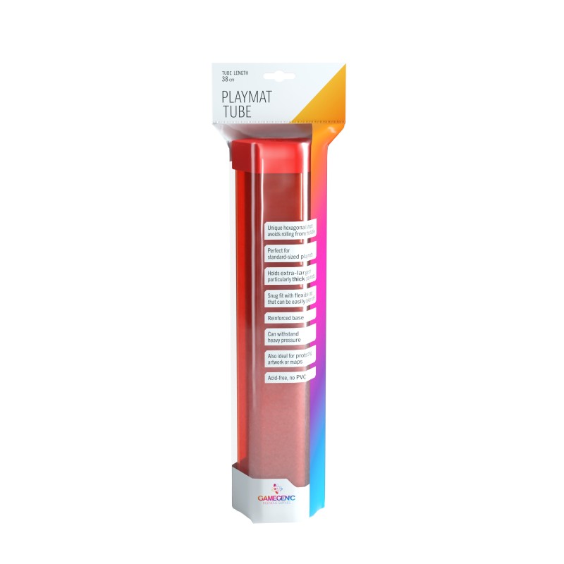 Gamegenic: Playmat Tube: Red (ML)