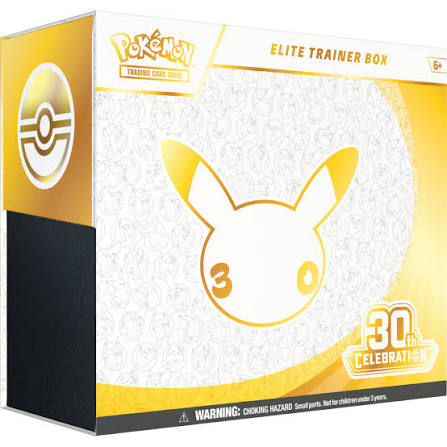 30th Anniversary Elite Trainer box LIMIT 1 PER PERSON (PRE-ORDER)